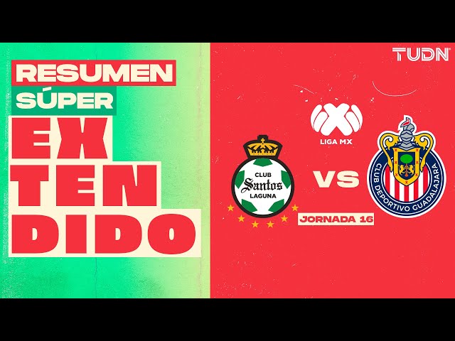 ⁣RESUMEN SUPER EXTENDIDO | Santos vs Chivas | Liga Mx -AP2024 - J16 | TUDN