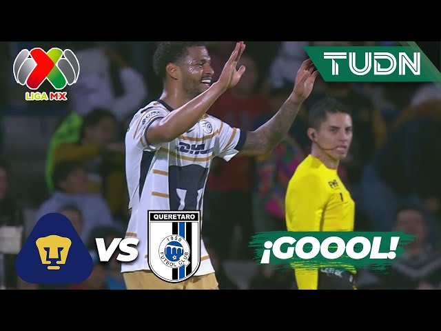 ⁣¡LO DEJARON SOLO! ¡GOOL DE CAICEDO! | Pumas 1-0 Querétaro | Liga Mx -AP2024 - J16 | TUDN