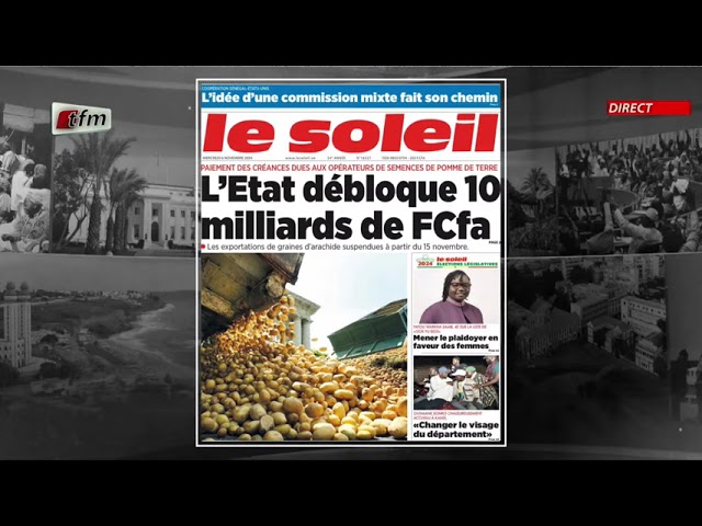 ⁣Yenekay yi ak Cheikh DIOP - Infos matin du 06 novembre 2024