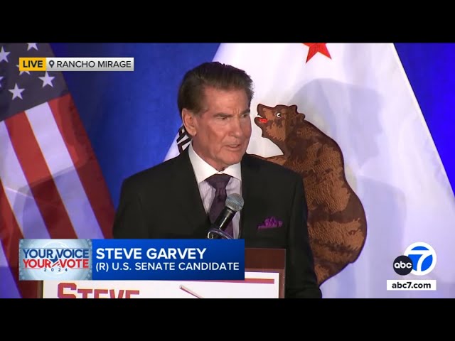 ⁣Steve Garvey says he'll 'still fight' as Schiff is projected to win Feinstein Senate 