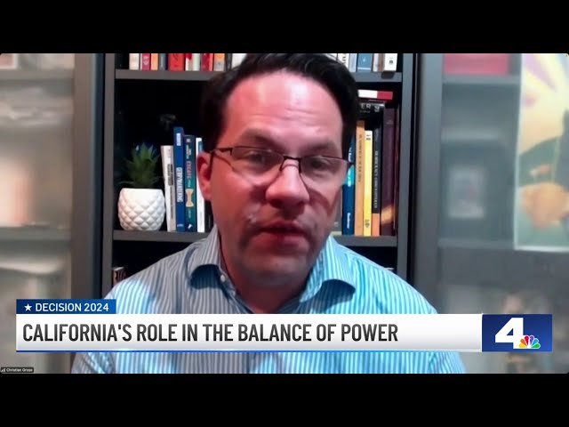 ⁣California's role in the balance of power in Congress