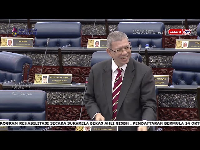 ⁣6 NOV 2024 - LANGSUNG PARLIMEN SESI PETANG (SIRI 1)