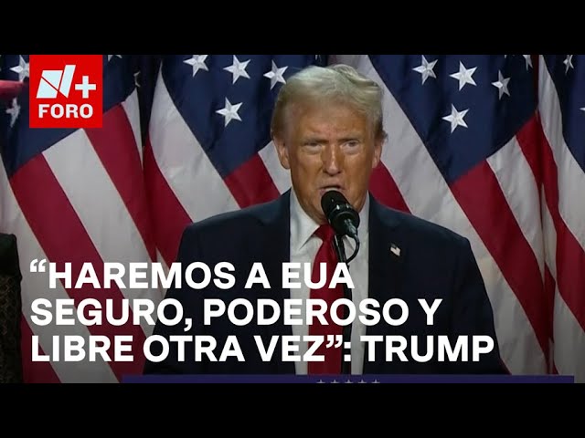 ⁣Donald Trump promete hacer a EUA seguro y poderoso otra vez - Las Noticias