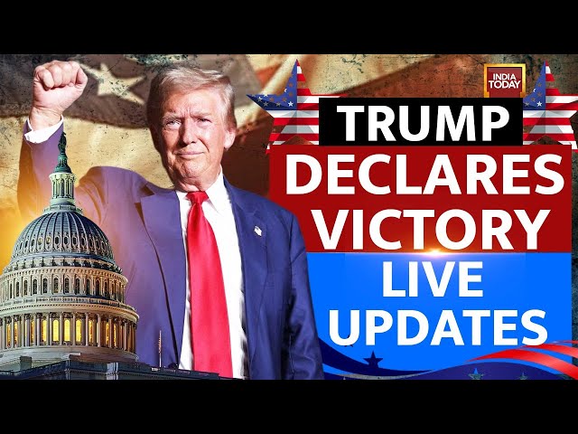 ⁣Donald Trump Victory Speech LIVE | US Election Result Latest Updates LIVE | USA Election