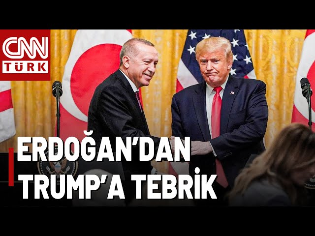 ⁣ Erdoğan Trump'ı Tebrik Etti! "Dostum Trump'ı Tebrik Ederim"