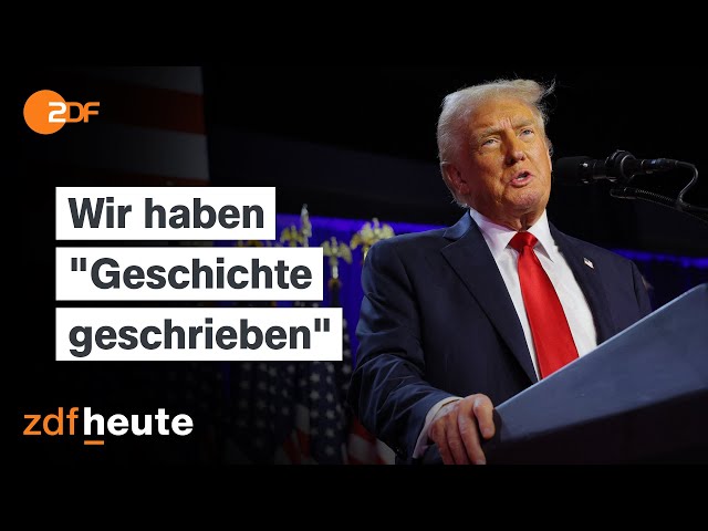 ⁣Trump reklamiert Wahlsieg für sich - Die ganze Trump-Rede