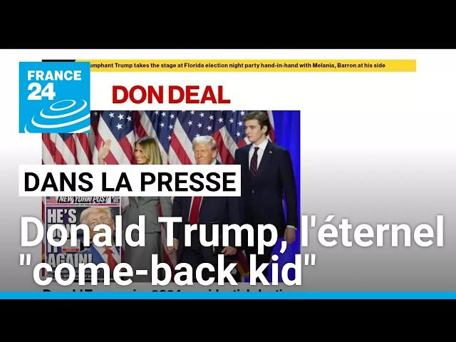 ⁣Présidentielle américaine : Donald Trump, l'éternel "come-back kid" • FRANCE 24