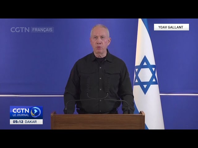 ⁣Israël : le ministre de la Défense Yoav Gallant limogé