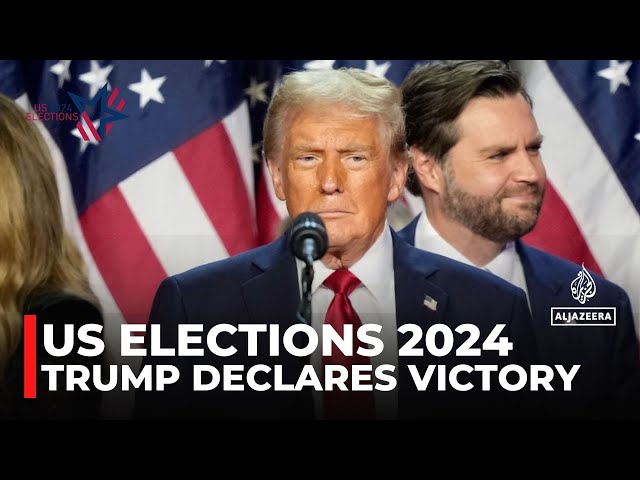 ⁣US elections: Donald Trump declares victory, vows ‘Golden age of America’