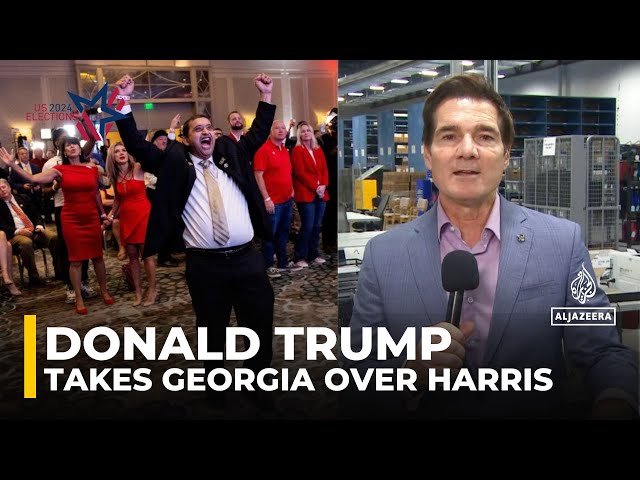 ⁣US elections 2024: Harris’s loss in Georgia further narrows path to victory