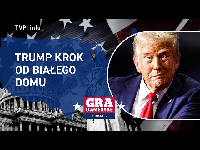 ⁣Trump krok od prezydentury. "Amerykanie kupili mit silnego przywódcy" | WYBORY W USA