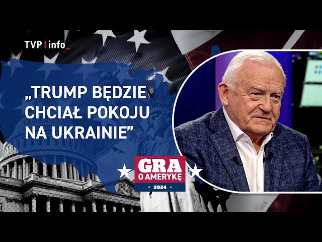 ⁣Leszek Miller: Trump będzie dążył do rozejmu na Ukrainie | WYBORY W USA