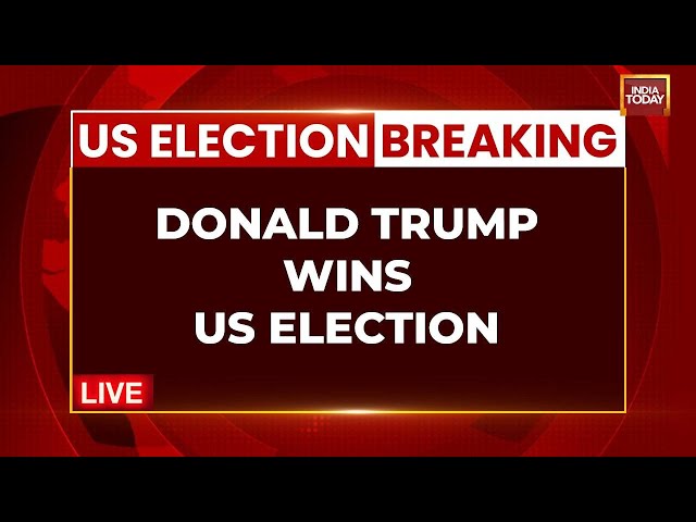 ⁣LIVE | Donald Trump Is 47th President Of America | Big Setback Fir Kamala Harris