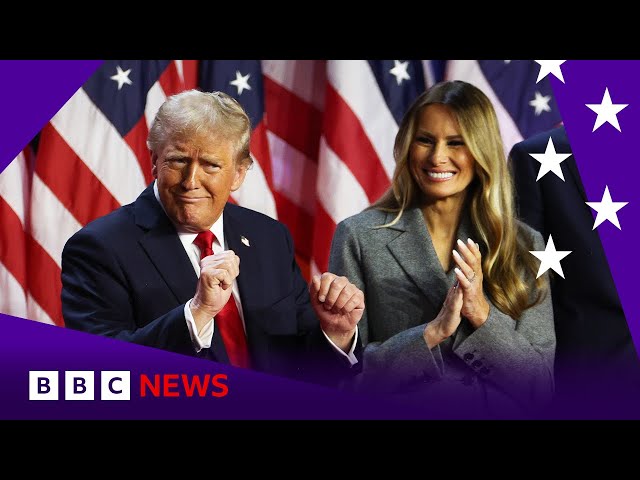 ⁣How US election night unfolded | BBC News