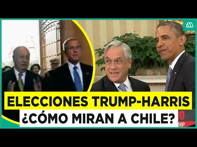 ⁣Elecciones Trump-Harris: ¿Cómo ven a Chile?