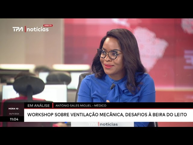 ⁣Em análise - Workshop sobre ventilação mecânica, desafios à beira do leito