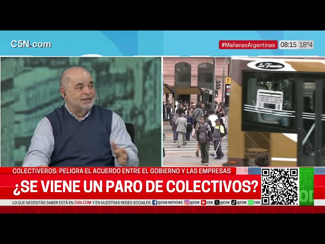 ⁣COLECTIVOS: PELIGRA le ACUERDO entre el GOBIERNO y las EMPRESAS