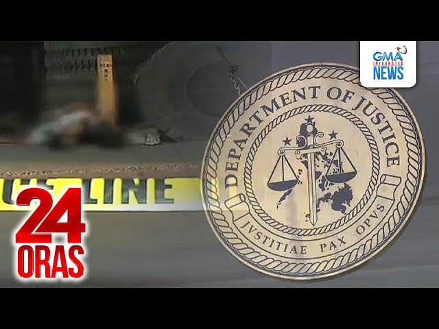 ⁣Task force na tututok sa imbestigasyon sa mga kaso ng EJK, binuo ng DOJ | 24 Oras