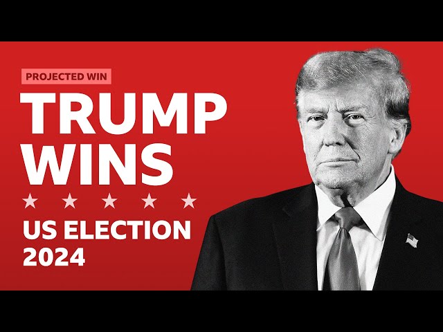 ⁣Donald Trump wins US presidential election | BBC News