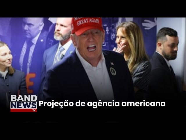 ⁣Donald Trump é eleito presidente dos EUA | BandNews TV