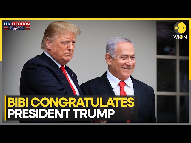 ⁣US Elections 2024: Netanyahu Congratulates President Donald Trump After Victory | WION News