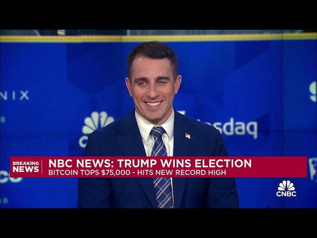 ⁣We have the first bitcoin president, says Anthony Pompliano