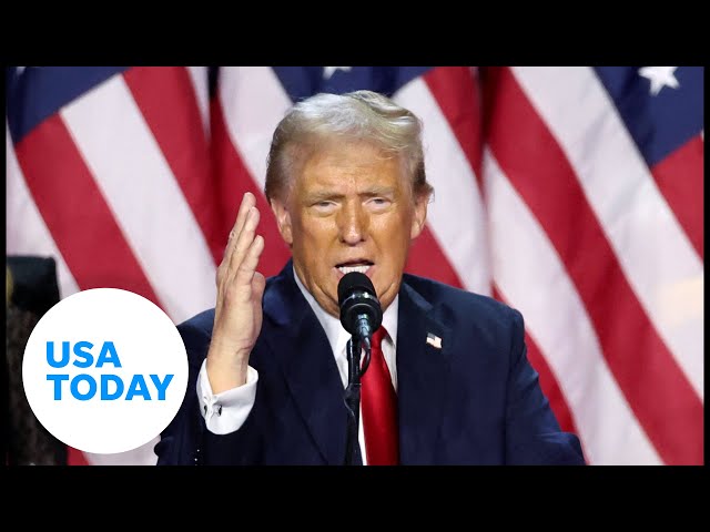 ⁣Donald Trump's full 2024 presidential election victory speech | USA TODAY