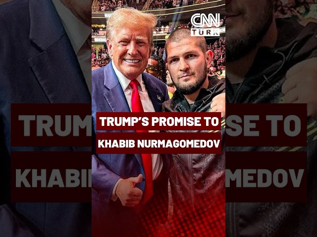 ⁣Donald Trump Has Promised to Khabib Nurmagomedov Stop the War in Gaza!