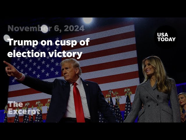 ⁣Trump on cusp of election victory | The Excerpt