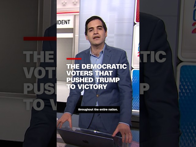 ⁣The Democratic voters that pushed Trump to victory