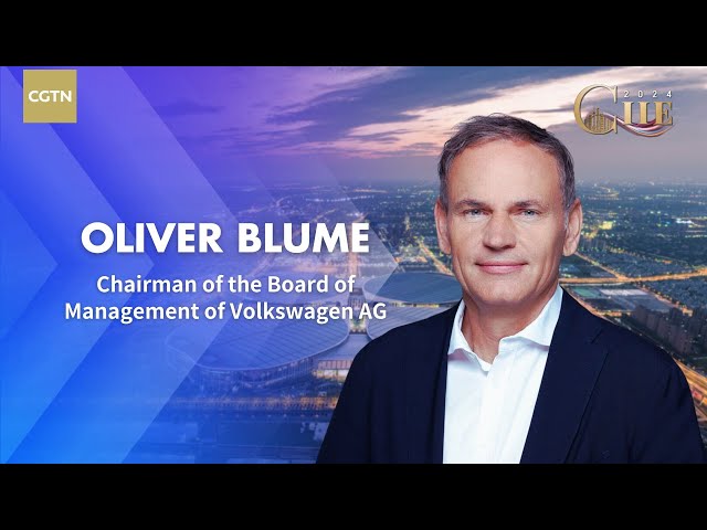 ⁣Blume: China is central to Volkswagen's global growth strategy