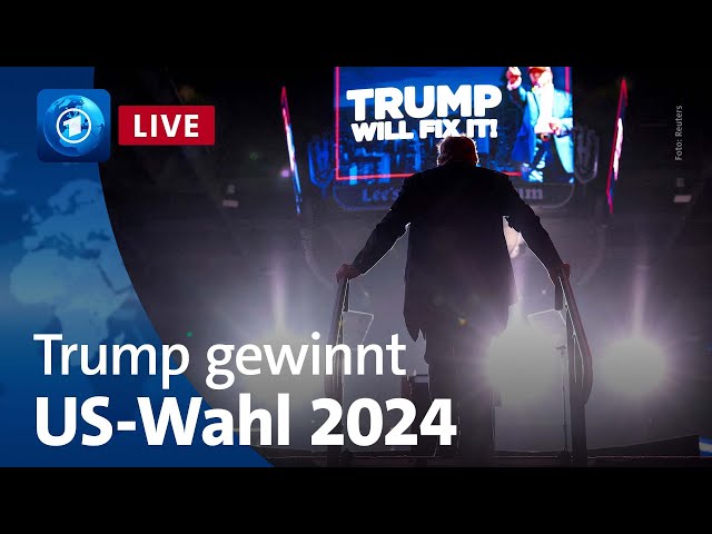 ⁣Republikaner Trump gewinnt US-Wahl und wird erneut Präsident der USA