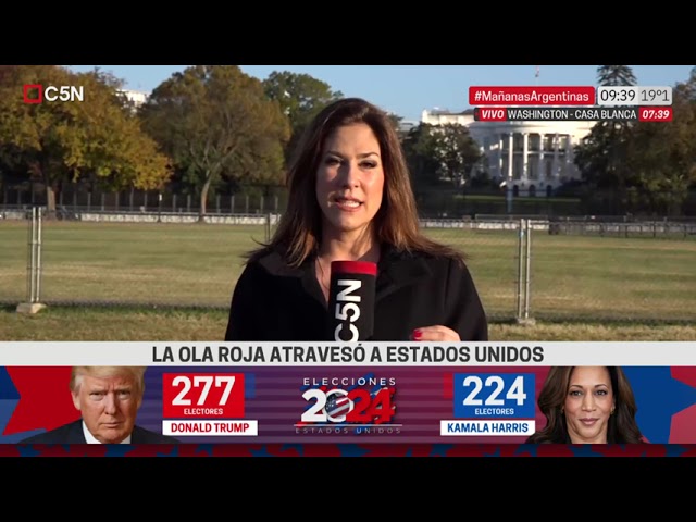 ⁣DONALD TRUMP es el NUEVO PRESIDENTE ELECTO en ESTADOS UNIDOS: C5N desde WASHINGTON