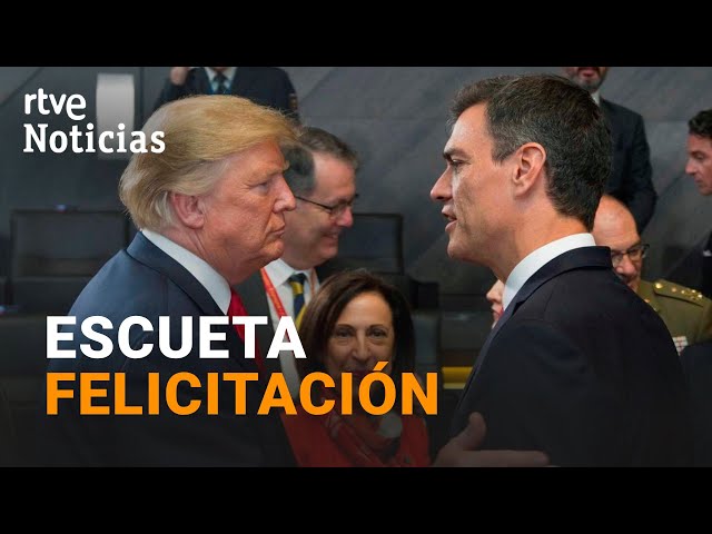 ⁣EE.UU.: PEDRO SÁNCHEZ, FEIJÓO y ABASCAL reaccionan a la VICTORIA de TRUMP por REDES SOCIALES | RTVE