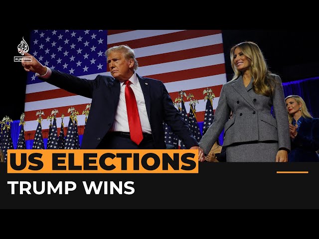 ⁣Donald Trump declared US election winner | Al Jazeera Newsfeed