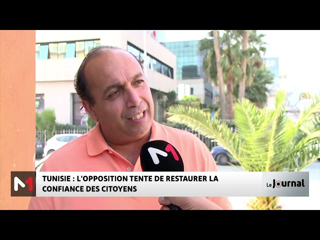 ⁣Tunisie : l´opposition tente de restaurer la confiance des citoyens