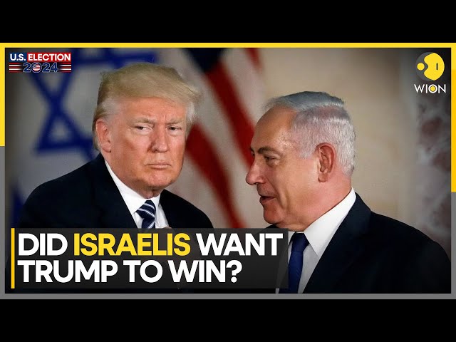 ⁣US Elections 2024: Do Israelis Prefer A Trump Presidency Over Kamala Harris In 2024? | WION