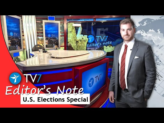 ⁣TV7 Editor’s Note US Election Special - Jonathan & Amb. Danny Ayalon Dive into the Elections Out