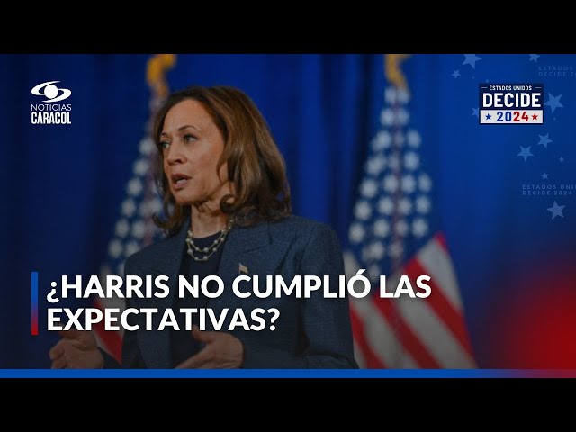 ⁣¿Kamala Harris fue una mala apuesta de los demócratas?