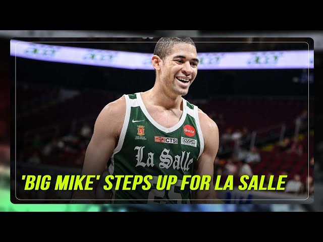 ⁣With Quiambao struggling, Mike Phillips steps up for La Salle against FEU