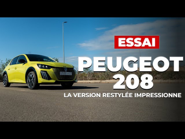 ⁣Le Matin Auto au volant de la nouvelle Peugeot 208