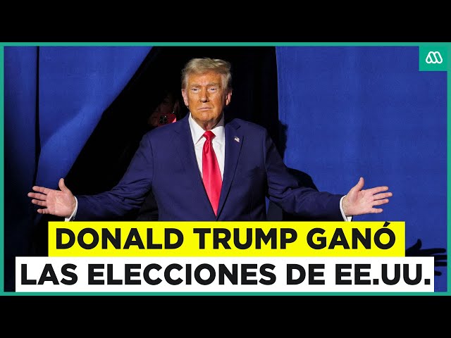 ⁣Donald Trump es el nuevo presidente de Estados Unidos