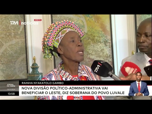 ⁣Rainha Nyakatolo Gombo: "Nova divisão político-administrativa vai beneficiar o leste"