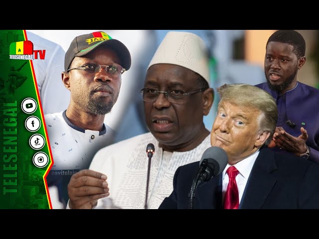 ⁣MACKY attaque Sonko et promet, Diomaye fait focus sur... Victoire de Trump…