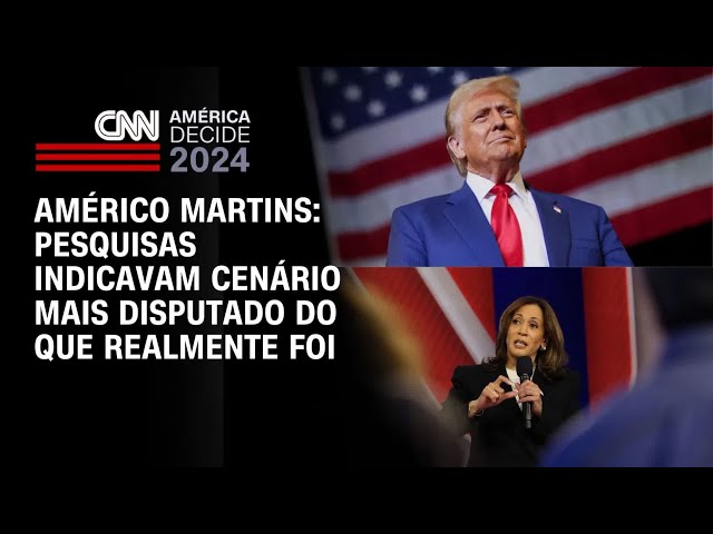 ⁣Américo Martins: Pesquisas indicavam cenário mais disputado do que realmente foi | BASTIDORES CNN