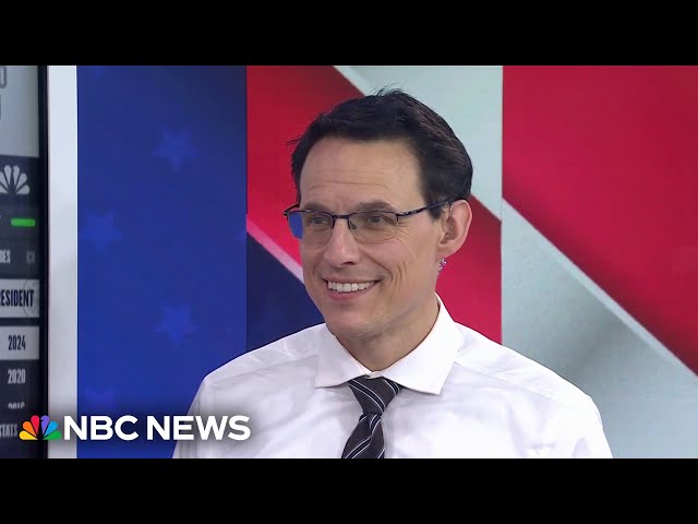 ⁣Steve Kornacki breaks down the 2024 election results