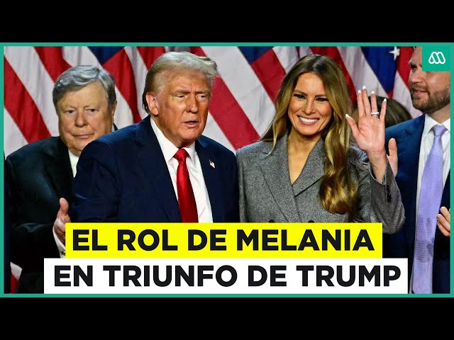 ⁣Donald Trump nuevo presidente de EEUU: ¿Cuál será el rol de Melanie Trump?