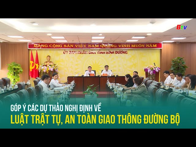 ⁣Góp ý các dự thảo Nghị định về luật trật tự, an toàn giao thông đường bộ