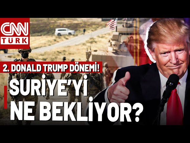 ⁣Trump'ın Zaferi Suriye'yi Nasıl Etkiler? ABD Askeri Suriye'den Çekilecek Mi?