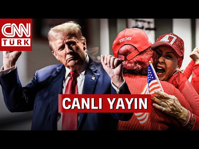 ⁣Trump'tan Zafer Konuşması! ABD'nin 47. Başkanı Donald Trump Oldu #CANLI